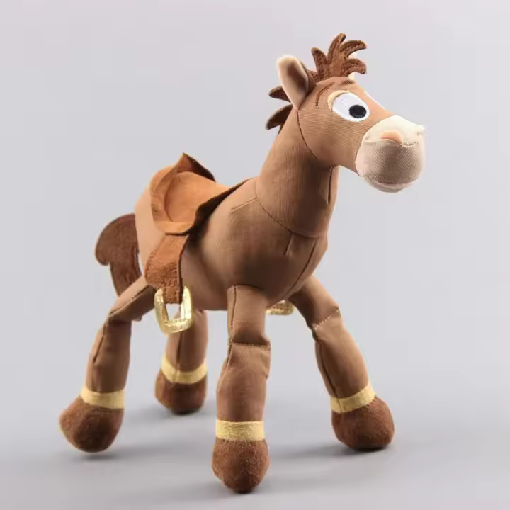 Muñeco De Peluche Toy Story 25cm Bullseye Caballo De Acción Lindo Regalo De Cumpleaños Para Niños Figura De Juguetes De Peluche Unisex - 1