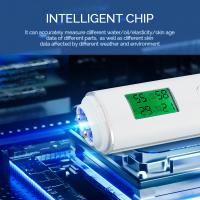 Analyizador De Piel Facial USB Rechargeable Medidor De Contenido De Hidratación Y Aceite De La Piel Detector De Agente Fluorescente Tester De Elasticidad De La Piel - details 9