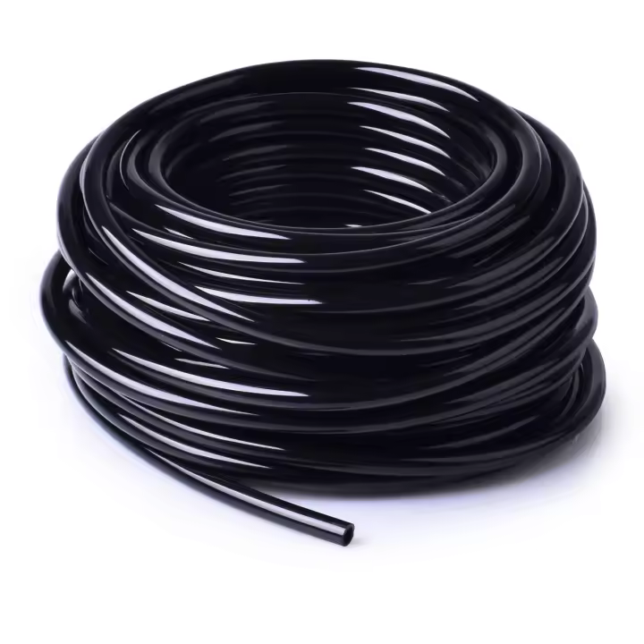 Tubo De Riego De Jardín 50FT 1/4 Pulgada Tubo De Distribución En Blanco Para Sistema De Riego Del Jardín - 1