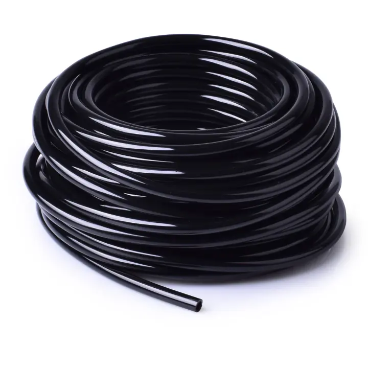 Tubo De Riego De Jardín 50FT 1/4 Pulgada Tubo De Distribución En Blanco Para Sistema De Riego Del Jardín - 1