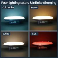 Lámpara De Camping Recargable MOSLIGHTING Con Succión Magnética Y Luz LED Para Emergencias Y Mantenimiento Exterior USB - details 3