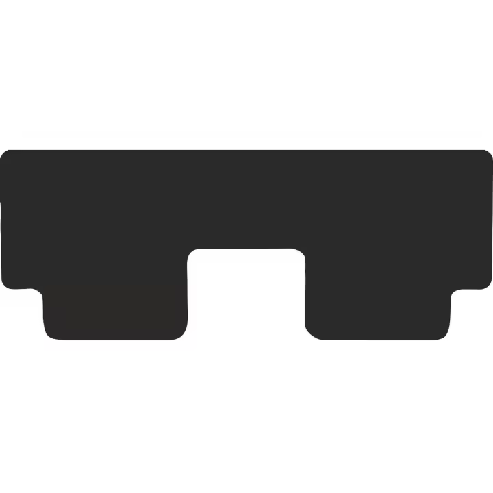 Alfombrillas traseras para Toyota Avensis III T27 station wagon, liftback, sedan 2009-2018 - 1