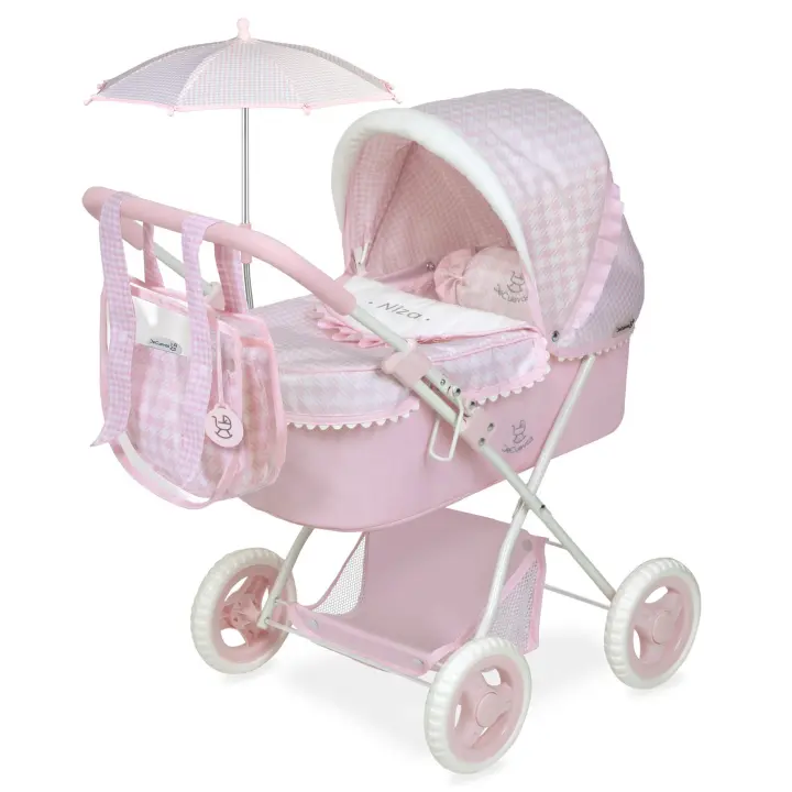 Carro de Muñecas Niza Plegable con Sombrilla DeCuevas Toys 85046 - 1