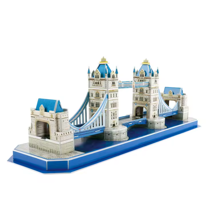 DAM. Puzle 3D TOWER BRIDGE DE LONDRES grande 0x0x0cm. - 1