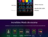 Luces LED Bluetooth WS2812B Dreamcolor RGBIC Addressable Para Fiesta Navidad Boda Decoración Guirnalda USB 5V Impermeable IP65 - details 16