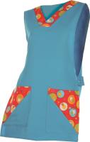 Casulla 122 cuello en pico con estampados dos bolsillos y antimanchas Confecciones J. García - details 4