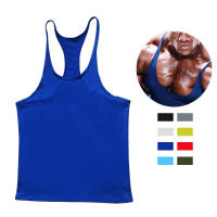 Chaleco De Entrenamiento Casual Para Hombres De Color Sólido Talla Grande Estilo Europeo Y Americano Para Verano - details 0