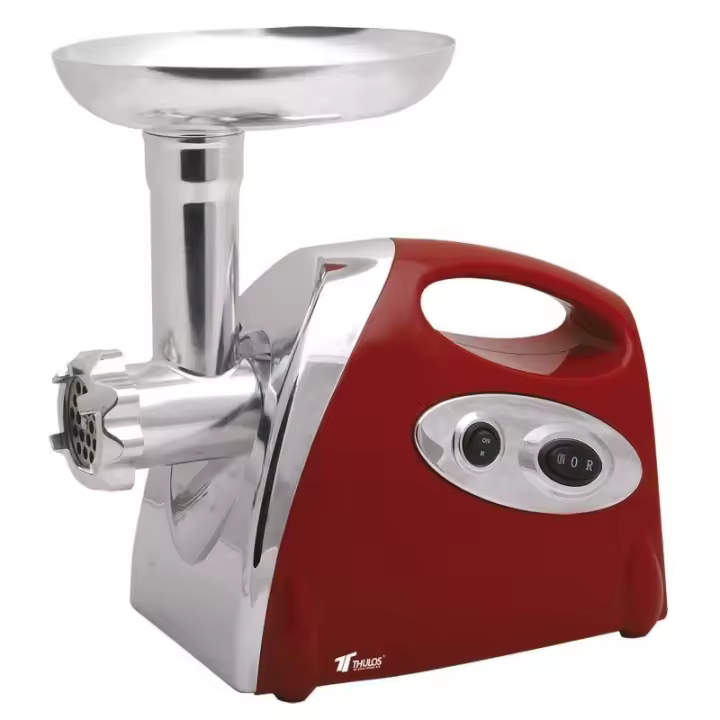 PICADORA DE CARNE ELECTRICA PICADOR ACERO INOXIDABLE MAQUINA 1200W ACCESORIOS - 1