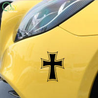 Pegatinas Creativas De Cruz De Hierro Para Coche Resistente Al Agua Y Arrugas Adhesivas Para Refrigerador Accesorios De Coche - details 10