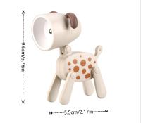 Lámpara De Noche LED Mini Plegable Para Escritorio Luz De Animales Lindo Perro Ociel Luces Portátiles Para Decoración De Sala De Estar Regalo Para Estudiantes - details 3