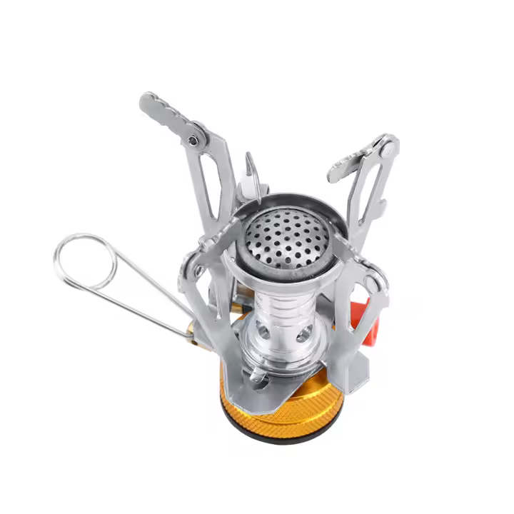 Estufa de gas portátil pequeña para exteriores, barbacoa, camping, picnic - 1