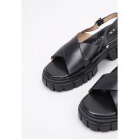 Krack Core MEGANISI Sandalias Con Plataforma Mujer Negro - details 1