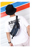 Bolsa De Cintura Para Hombres Antirrobo Con Correa Reflectante Múltiples Funciones Bolsa De Hombro Estilo Casual Material Nylon - details 13