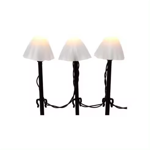 EDM Estaca LED Decorativa con Forma de Seta y 8 Funciones - EDM - 90752  Iluminación Exterior Guirnalda Led - 1