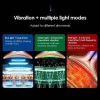 Dispositivo De Masaje Terapia De Luz LED Para Belleza Facial Cuello Y Corporal Herramienta De Cuidado De La Piel Operado Por Batería Regalo Perfecto - details 4