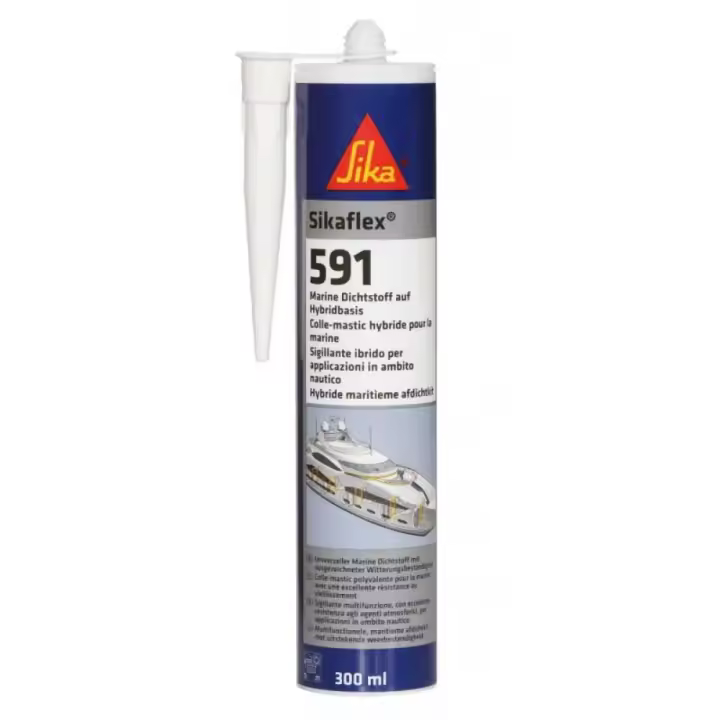 Sika Silicona Sellado Sikaflex 591 70ml Transparente - 1