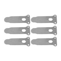 10pcs Válvulas De Compresor De Aire Silencioso Sin Aceite Placas De Pistón Cinta Repuestos Para Máquina De Metal Herramientas Pneumáticas Partes De Repuesto - details 1