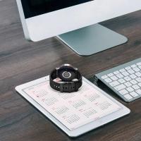 Correa De Reloj Samsung Galaxy Watch 7 6 5 pro 40mm 44mm Band Watch6 4 Classic 47/43/46mm Silicone + Cuero Reemplazo De Cadena De Pulsera - details 8