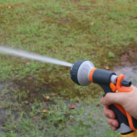 Pistola De Rociador De Jardín Con 7/8 Modos Para Riego Alta Presión Agua Suave Grip Plástico Para Plantas Césped Y Yarda - details 5