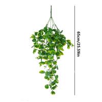 Planta Artificial De Eucalipto Y Prensa 25 Malla Para Decoración De Bodas Y Fiestas Navideñas Colgante Para Paisaje Doméstico Y Arco De Boda - details 0