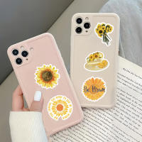 50pcs Pegatinas De PVC Impermeables Para Maleta Y Decoración De Cuaderno Taza Guitarra Clásica Con Diseño De Lenguaje De Girasol Tienda De Moto - details 8
