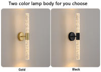 Lámpara De Pared LED Moderna Con Cristal Para Dormitorio Y Sala De Estar Iluminación Interior De Pasillo Y Aisles Estilo Nórdico Instalación En Pared Incluye Bombilla - details 4