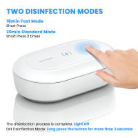 Nueva Caja De Desinfección Con Aromaterapia Y Cargador Inalámbrico UV Multi-función Estéril Para Máscaras Joyas Teléfono - details 6