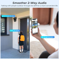 Cámara PTZ ANBIUX 4K 8MP WIFI Con Zoom Digital 4X Y Lente Dual Vigilancia CCTV IP Exterior Auto Tracking Onvif Compatible Con Android Y iOS - details 7