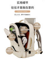Mochila de negocios de gran capacidad para hombres y mujeres, mochila multifuncional impermeable para computadora, bolsa de viaje de ocio - details 9