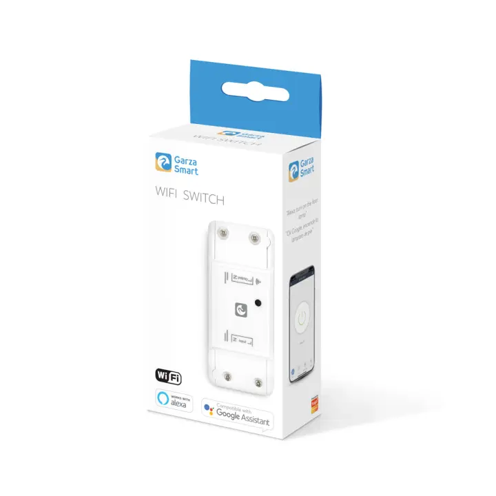 Garza Interruptor Inteligente Wifi Integrable - Control de Smart Home - 1