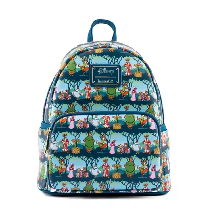 LOUNGEFLY Mochila Sherwood Robin Hood Disney 26cm - 1