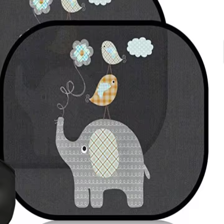 Set de 2 protectores Solares para Coche Bebe con Protección UV, parasol de 44x36cm - 1