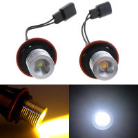 1Pc Lámpara LED Para Anillo De Ojo Ángel E39 E60 E87 X5 Luz Lateral Blanco Amarillo Material De Aluminio Aviación 12V Para Automóvil BMW - details 14