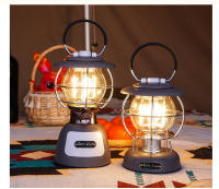 Lámpara De Aceite Vintage Portátil 4000mAh Para Camping Luz De Tenda Decoración De Festival Uso Exterior Emergencia Y Interior - details 17