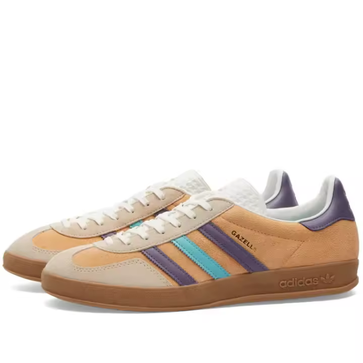 Adidas Gazelle Indoor IG1636 Glow Orange / Shadow Violet / Off White - 1