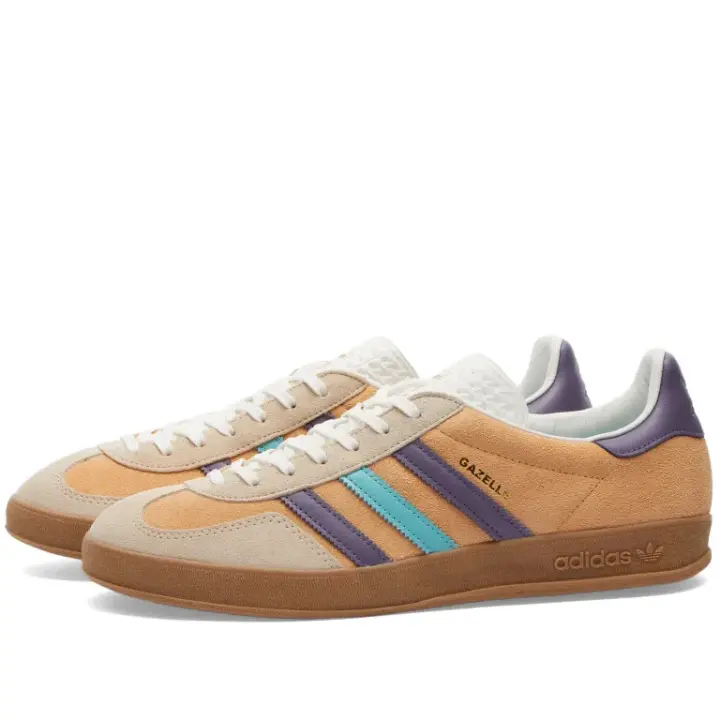 Adidas Gazelle Indoor IG1636 Glow Orange / Shadow Violet / Off White - 1