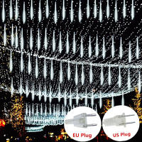 Luces De Lluvia De Meteoros LED Impermeables Para Decoración De Navidad Lámpara De Hilo De Hadas Para Patio Exterior Fiesta De Vacaciones - details 10