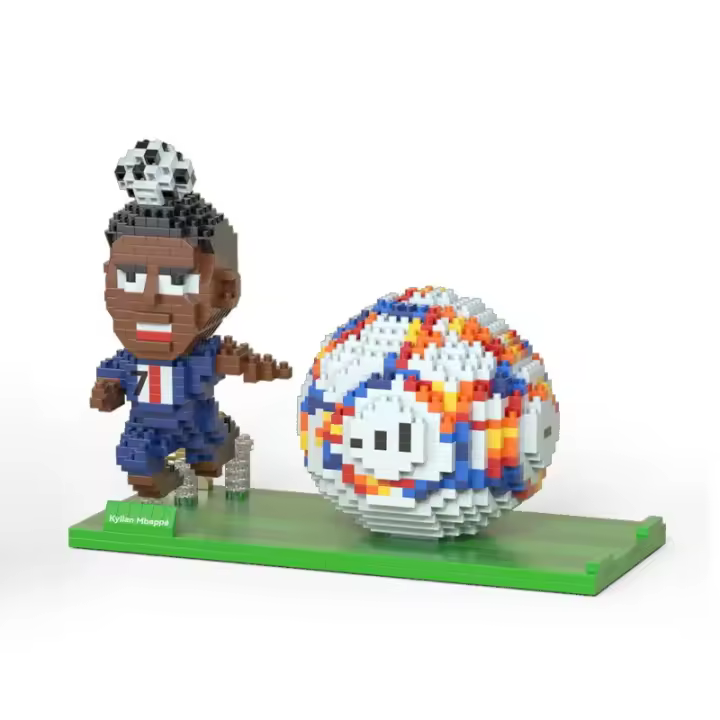 Mini Bloques De Construcción De Fútbol 2022 Juguetes Creativos Para Niños Soporte Para Bolígrafo Y Móvil Regalos Para Niños De 3 a 18 Años - 1