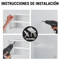 Tendedero de pared para interiores, hogar, dormitorio, baño, percha retráctil, percha fija estirable, almacenamiento de toallas y ropa60cm - details 5