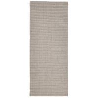 vidaXL Alfombra de sisal natural 80x200 cm Color Natural,  Negro,  Marrón y mas Alfombras de área  Alfombra de Piso para Sala de Estar Dormitorio Habitación Salón - details 4