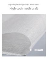 200pcs/pack Algodón De Maquillaje Ahorro De Agua Hidratante Y Transpirable Algodón Elástico Para Aplicación Húmeda Paños De Rostro Suaves Y Absorbentes Para El Cuidado De La Piel - details 3