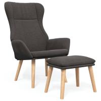 Sillón de relax con taburete tela Gris claro, Gris oscuro, Azul Sillon Dormitorio Sillon Comodos Silla Relax Sillón Sofá - details 5