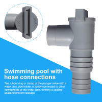 Adaptador De Piscina Al Suelo PVC Durable 32mm Resistente a Fugas Reemplazo Seguro Para Equipos Exteriores Accesorio De Piscina - details 0