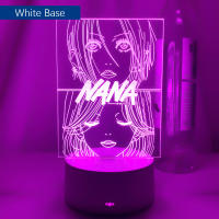 Lámpara De Noche LED 3D Anime Nana Para Decoración De Habitación Infantil Iluminación De Mesa Regalo De Manga Iluminación De Ambiente - details 4