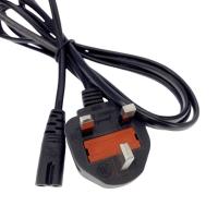 Cable De Poder AC Femenino C7 Figure 8 Con 3 Ramas UK Plug 1.8m/6ft Adaptador De Corriente Electrónica Para Uso Residencial - details 3