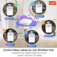 Controlador De Termostato Inteligente MOES Tuya ZigBee3.0 Actuador De Radiador Válvula Con Sensor Interno Y Control De Voz Alexa - details 7