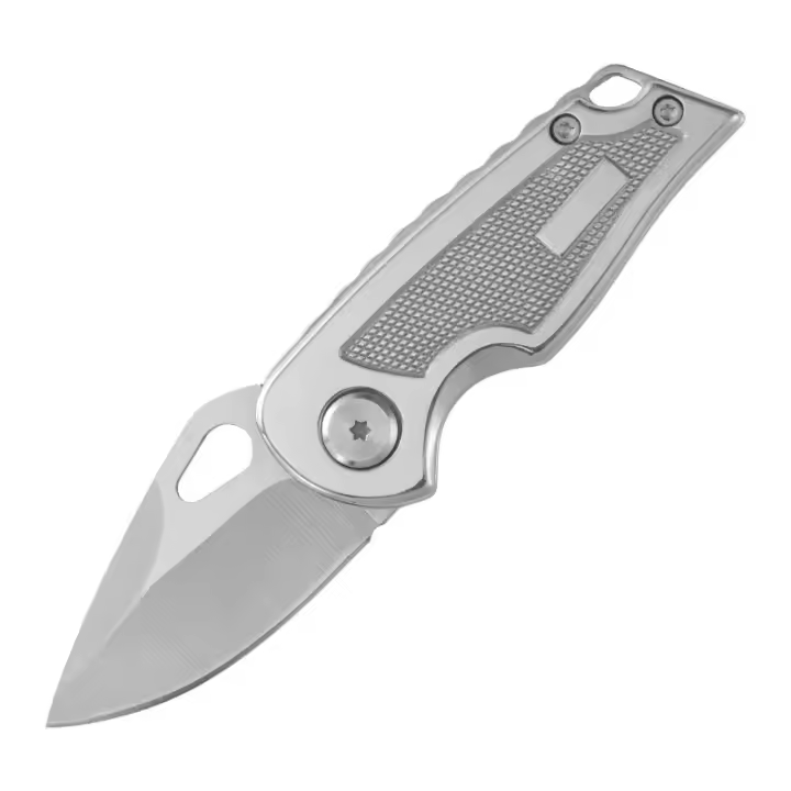Cuchillo Multifuncional Plegable 1-Piece Set EDC Portátil Herramienta De Camping Con Llavero Corte Preciso Acero Inoxidable - 1