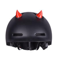 2PCS Decoración De Cuña De Goma Para Casco De Motocicleta Accesorios De Moto Carros Motocross Full Face off Road Polyester - details 7