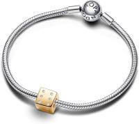 Pandora Moments encantes chapados en oro de 14K, Viene con embalaje de Caja de Giunte original. - details 1