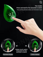 Termómetro Digital Para Acuario Autoadhesivo LCD Mini Para Tanque De Peces Con Cambio Automático De Escala ℃/℉ Rango 0-90℃ - details 4